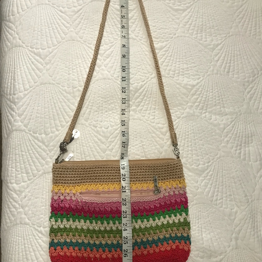 The Sak Rainbow crocheted crossbody bag - Picture 4 of 8